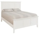 Queen Lancaster Bed in Pure White - BD08-702QF