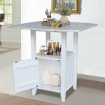 Hampton Collection 36" H Drop Leaf Bistro Table - Image 5