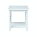 Home Accents - Accent End Table in White - Image 3