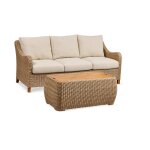 PARKS: Outdoor Living - Biscayne 3 Cushion Sofa and Coffee Table (set)