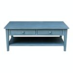 Destinations Collection - Spencer Coffee Table in Ocean Blue - Image 9