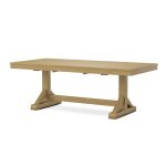 Canyon Butterfly Leaf Trestle Table w/ Canyon Trestle Base - T-8440XB - Image 26