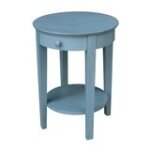 Destinations Collection - Phillips Table in Ocean Blue - Image 4