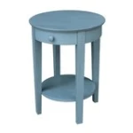 Destinations Collection - Phillips Table in Ocean Blue - Image 3