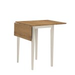 Dining Essentials - 22" Dropleaf Table in Hickory and Shell