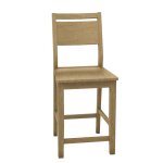 24" Aspen Panel Back Counter Stool - Image 4
