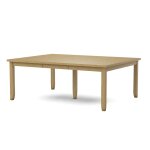 Butterfly Leaf Table Top w/ 30" Thick Shaker Legs (Set of 5) - T-73B - Image 8