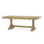 Canyon Butterfly Leaf Trestle Table w/ Canyon Trestle Base - T-8440XB - Image 7