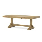 Canyon Butterfly Leaf Trestle Table w/ Canyon Trestle Base - T-8440XB - Image 8