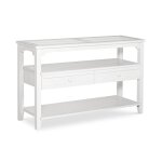 Home Accents - Amelia Glass Top Sofa Table