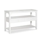 Home Accents - Amelia Glass Top Sofa Table