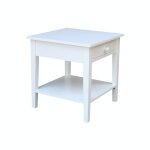 Destinations Collection - Spencer End Table in Pure White - Image 5