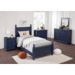 Tykes Bedroom - Denim Cottage Twin Bed - BD81-201TFN - Image 7