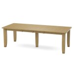 Farmhouse Solid Thick Table Top w/Shaker Legs (Set of 5) - T-53B - Image 25