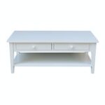 Destinations Collection - Spencer Coffee Table in Pure White - Image 9