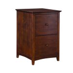 Home Accent - File Cabinet in Espresso