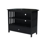 Destinations Collection - Mission Corner TV Stand in Black