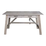 Home Accents - Serendipity Desk in Taupe Gray - Image 4