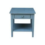 Destinations Collection - Spencer End Table in Ocean Blue - Image 4