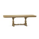 Double Butterfly Leaf Table Top w/ Double Pedestal Base - T-4268XBB - Image 4