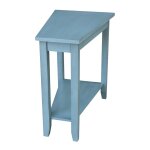 Destinations Collection - Keystone Accent Table in Ocean Blue