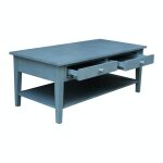 Destinations Collection - Spencer Coffee Table in Ocean Blue - Image 3