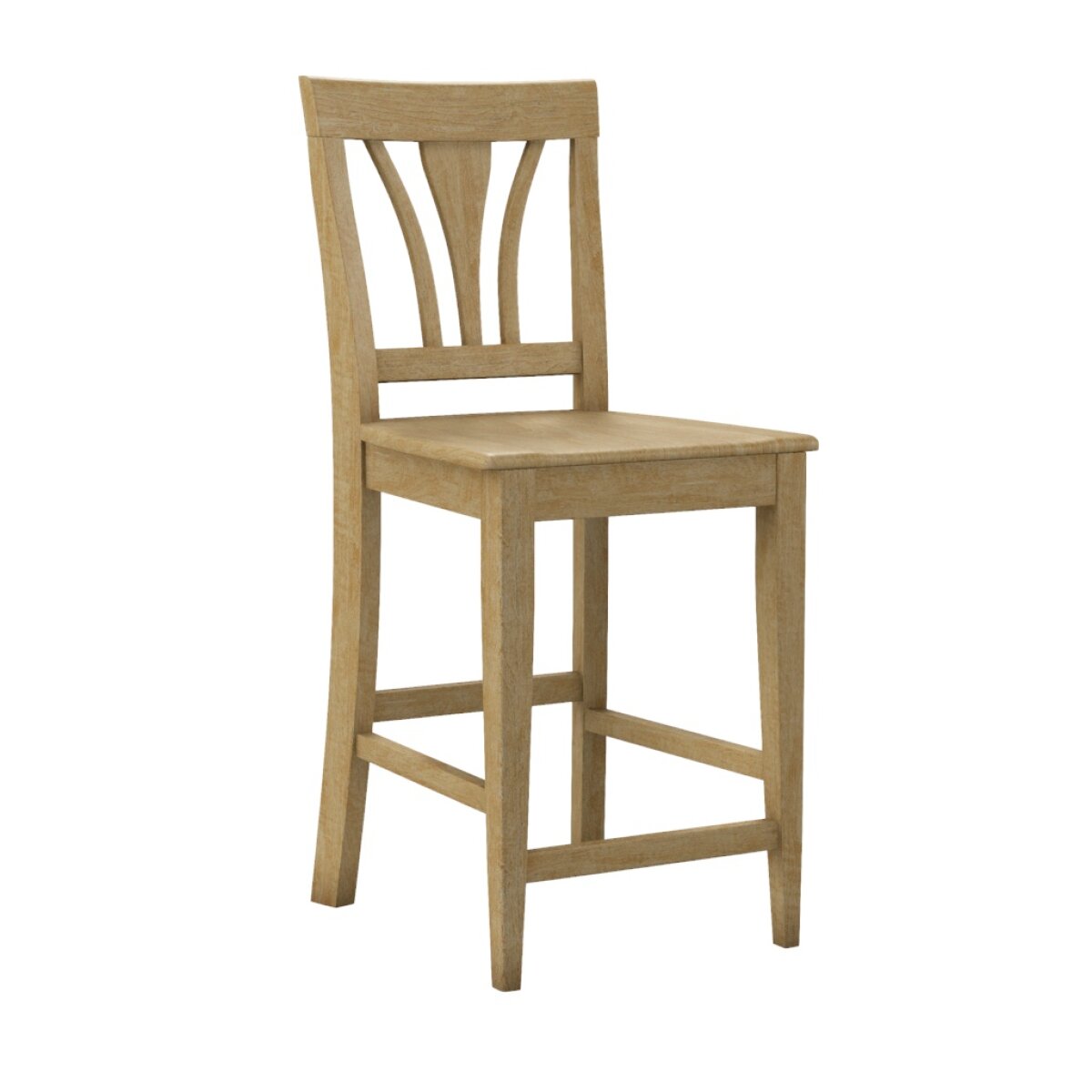 e9d967917f5f90117eb9c54285e4c7e8 24'' Fanback Counter Stool - Image 1