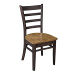 Dining Essentials - Emily Chair in Hickory & Coal
