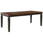 Vista Collection Extension Table in Hickory & Coal