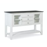 Cosmopolitan Collection - Server in Heather Gray & White