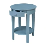Destinations Collection - Phillips Table in Ocean Blue - Image 2