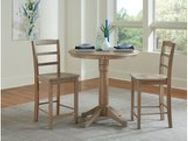 Dining Essentials - Madrid Stool in Taupe Gray - Image 5