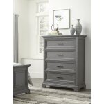 Summit 4 Drawer Chest in Heather Gray