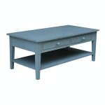 Destinations Collection - Spencer Coffee Table in Ocean Blue