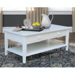 Destinations Collection - Spencer Coffee Table in Pure White - Image 6