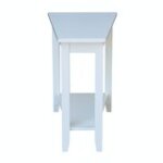 Destinations Collection - Keystone Accent Table in Pure White - Image 6
