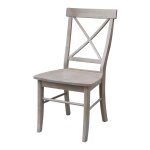 Dining Essentials - X-Back Chair in Taupe Gray