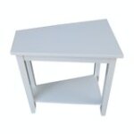 Destinations Collection - Keystone Accent Table in Pure White - Image 7