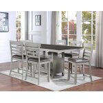 Hyland 5-piece Counter Dining Set(counter Table & 4 Counter Chairs) - Image 3