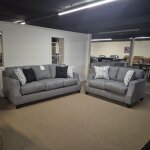 2 Piece Set: Sofa & Loveseat