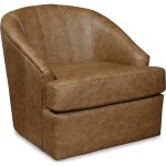 Julien Leather Swivel Chair
