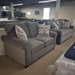 2 Piece Set: Sofa & Loveseat