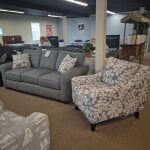 2 Piece Set: Sofa & Accent Chair