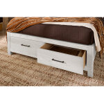 Lodge & Loft Radius Poster Bed with Footboard Storage - Image 4