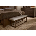 Lodge & Loft UPH BENCH - IVORY CREAM
