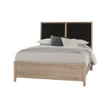 Woodbridge Upholstered Bed-Black