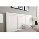 Cool Farmhouse Panel Bed w/ Storage Footboard - Image 4