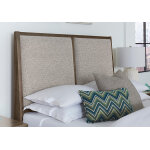 Woodbridge Upholstered Bed with storage -Grey - Image 6
