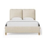 NordHaven Upholstered Bed-Sandstone - Image 5