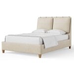 NordHaven Upholstered Bed-Sandstone